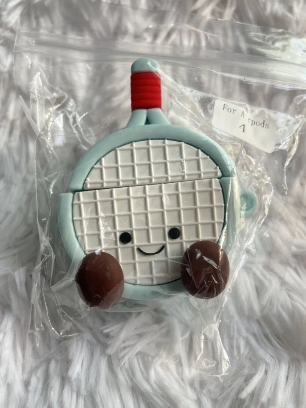 Jellycat Tennis Racket Apple Airpod 4 Case